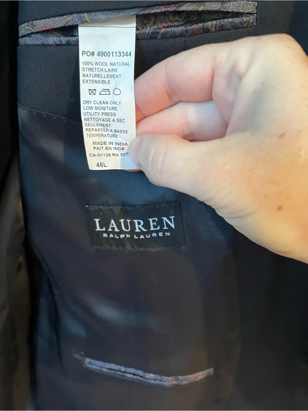New with tags Ralph Lauren Classic Fit Blazer